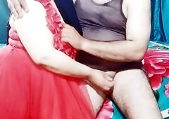 Stepmom and my friend's sexy mom share the bed