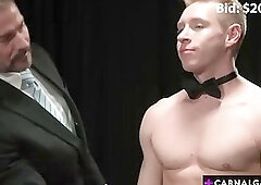 Billionaire Dick Dawson Breeds Auction Boy Grayson Cole Live