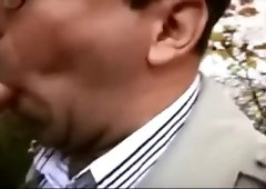 Letting anyone sum in your mouth in the park