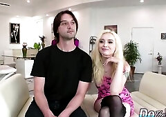 Youthful Blond Wife Lexi Lore Receives a BBC Creampie