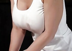 Massage Rooms Czech teen enjoyment by large melons golden-haired mother I'd like to fuck