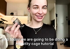 How and why to wear a chastity cage