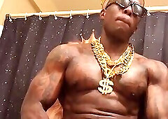 Big Black Hairy Cock Worship Hallelujah Johnson (King Of The Jungle) Tall Dark Chocolate Muscles