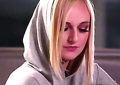 Weird Kate sniffing Jenna Ross undies