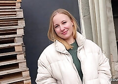 Juicy German Babe Gets Her Thick Pussy Fucked Hard Till She Squirts