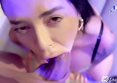 Hispanic hottie delivers sixty nine homemade sucking with long hair