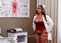 Silvia Santez's Nurse Passion Ignites with Sultry Heat