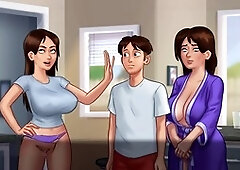 Steamy aunty gets busy with Nambour studs in summertime saga