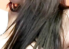 Nasty tranny and her bottom boy have a fuck session