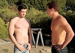 Next Door Buddies Sexy outdoor Boys Passionate Fuck