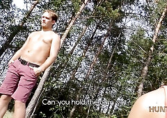 Mesmerizing babe nicely assfucked for money in public park