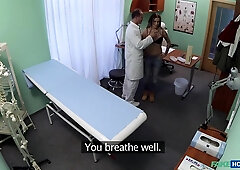 Big-dicked Doctor Solves Wet Slit Problem