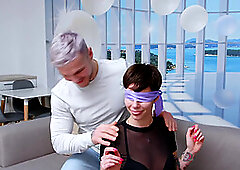 Boyfriend Gave Chihuahua a Gangbang for his Birthday