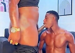 12in Big Dick Nigerian Rides Big Black American Cock