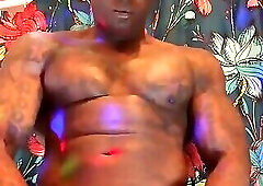 New Porn: BBC Worship Hallelujah Johnson, Tall Dark Chocolate Muscles Tattoos Hairy BBC Hallelujah J
