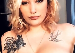 Blonde MILF with Big Boobs Playing Cam Free Porn