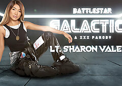 Battlestar Galactica: Lt. Sharon Valerii A XXX Parody