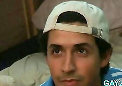 Old gay masseur rides a cock