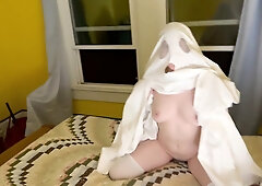 Erotic Halloween fun with monster pounding and boob bouncing