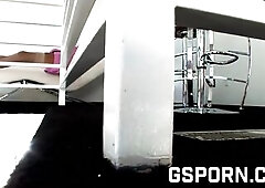 Anal ebony sex with Laurie Vargas screw by large ebony shlong