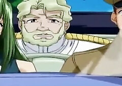 wet pussy anime girl fucked rough in forest