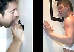 He can barely handle the great blowjob