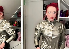 SelfDesire Hot redhead babe Jayden Cole outdoor masturb