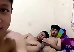 Indonesian Twink Threesome