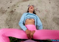 Martin Gun Dares Desire in a Riverbank Romance