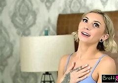 Chloe Temple And Haley Spades In Stepsis Says My Stepdad Got Me A Vibrator As A House Warming Gift!