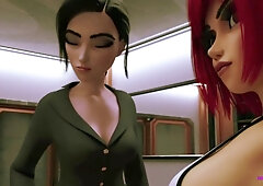 Monster FUTANARI Dick - CG Sentai 1080p (ENG Voices)