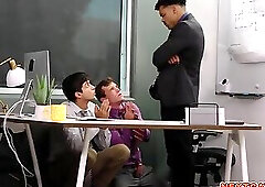 Brock Johnsyn caught his employess having a scret office affair