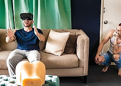 Gay VR seduction with Theo Brady and Chris Damned