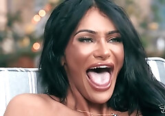 Ts Babe Puts Balls Deep In His Football Then Gets Balls Deep Anal - Victoria Grant