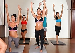 Awesome orgy session with Franceska Jaimes and India Summer