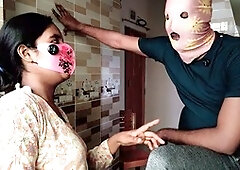 Desi sex, step mom shares bed, hot step sis