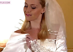 Kathia Nobili MILF bride POV video