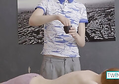 Lucas Loves When His Customer Michael Fucks Him!