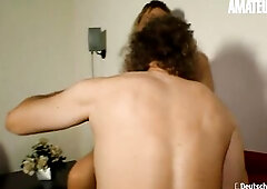 German Blondie In Her 40s Manuela Enjoys Wicked Sex With Her Aged Lover - AMATEUR EURO