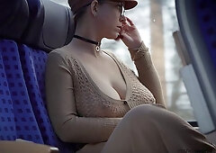 Submissive Busty Girl - Public Exposed