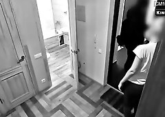 Hidden Web Camera - Spouse catches wife with lover!