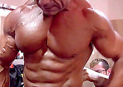 Jimmyz, changing room bodybuilder sex, jimmyz strip show
