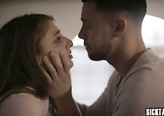 Sexy teen fucked by a dirty stepbro with big penis