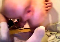 Gay College Slut Fucking Himself With Huge Bottle