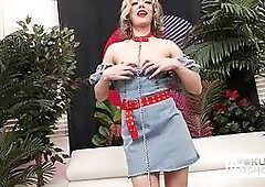 Lana Analise Receives A Golden Shower After Enjoying A Cock!