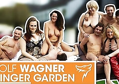 Swinger Party! Sexy MILFs nailed by hard males! WOLF WAGNER