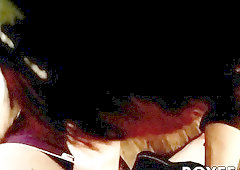 Emo gays Van De Kamp and William Isaacs have oral sex