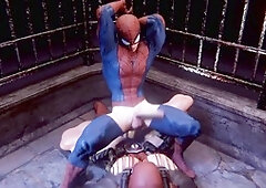 Batman gay, cartoon and animation, gay spiderman