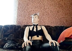 Constricted body, taut bag. How much tighter can it get? Come play with me and let's check out..