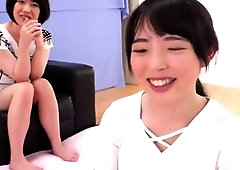 Amateur Japanese teen works her needy pussy on a hard cock